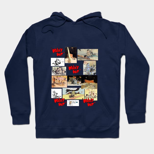 Krazy Kat - comics in the newspapers Hoodie by enyeniarts